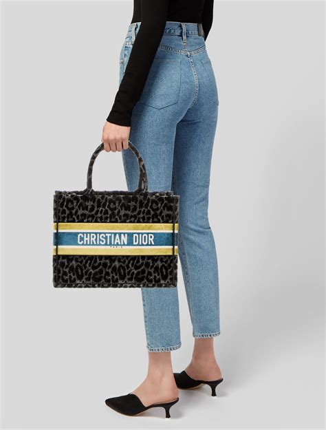 leopard print dior book tote|Dior mizza print.